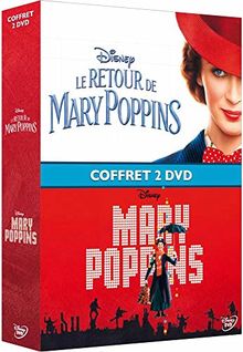 Coffret mary poppins 2 films : mary poppins ; le retour de mary poppins [FR Import]