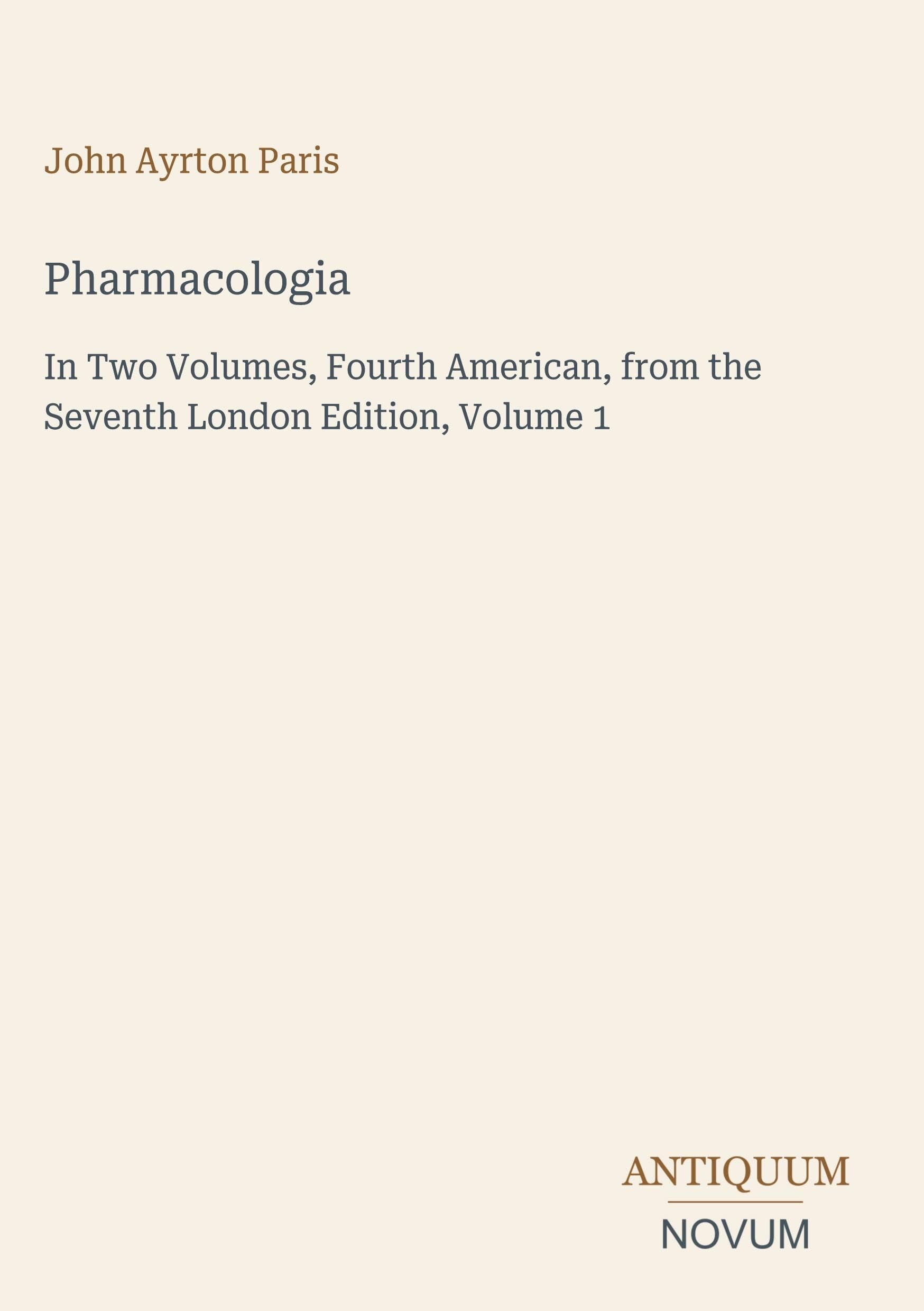 Pharmacologia
