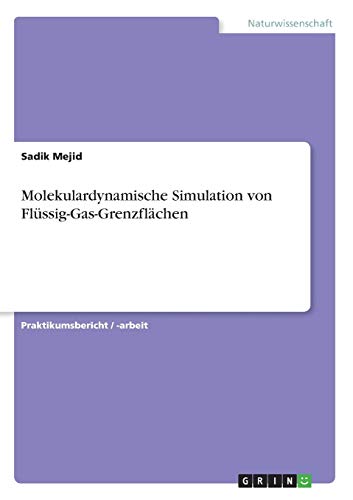 Molekulardynamische Simulation von Flüssig-Gas-Grenzflächen