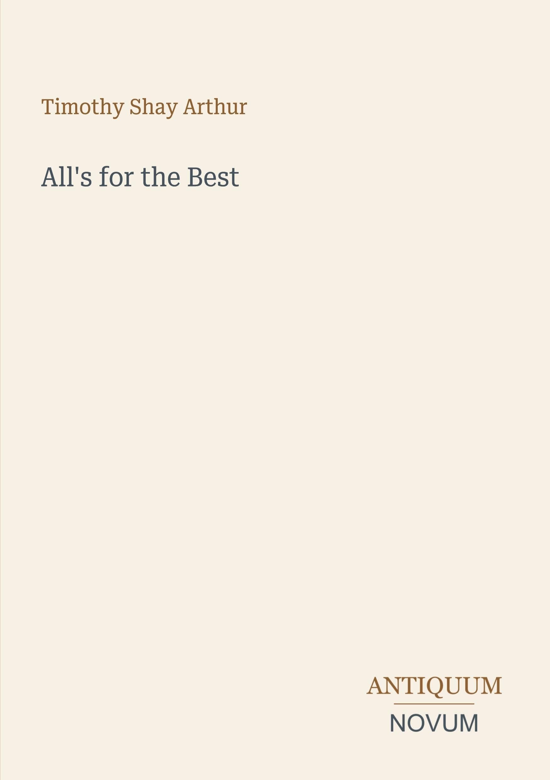 All's for the Best