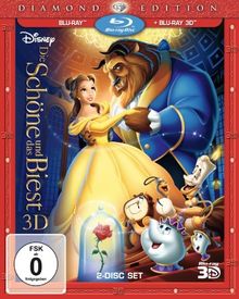 Die Schöne und das Biest - Diamond Edition (+ Blu-ray 3D) [Blu-ray] von Trousdale, Gary, Wise, Kirk | DVD | Zustand gut