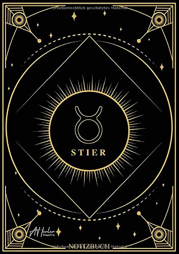 Edles Notizbuch Sternzeichen Zwillinge | Designed by Alfred Herler: Liniertes Notizbuch mit 150 Seiten in edlem Sternzeichen-Design zum ... Notizen, persönlichen Gedanken und Ideen