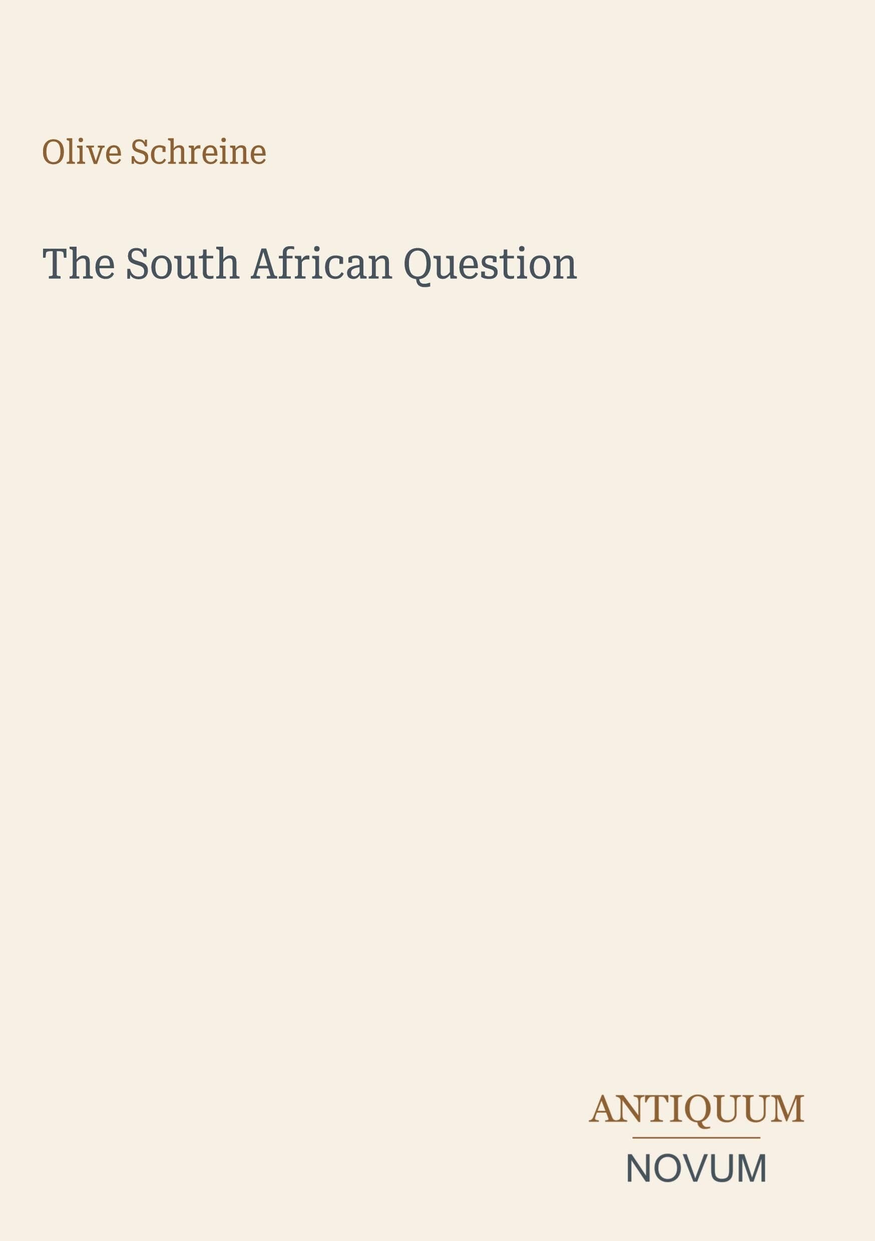 The South African Question