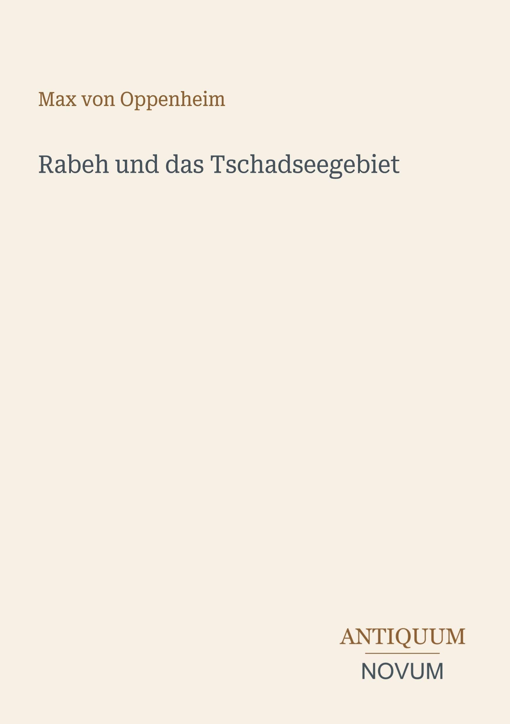 Rabeh und das Tschadseegebiet