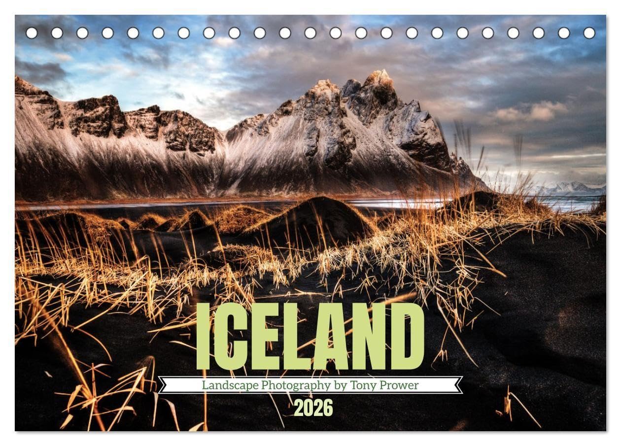 Natural scenery of Iceland (Desk Calendar 2026 DIN A5 landscape), CALVENDO 12 Month DeskCalendar: Natural landscapes of Iceland (CALVENDO Nature)