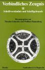Verbindliches Zeugnis, Bd.3, Schriftverständnis und Schriftgebrauch