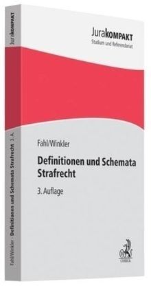 Definitionen und Schemata Strafrecht
