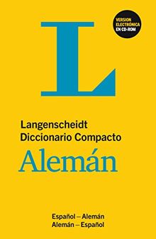 Langenscheidt Diccionario Compacto Alemán - Buch und CD-ROM: Deutsch-Spanisch/Spanisch-Deutsch