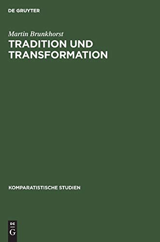 Tradition und Transformation: Klassizistische Tendenzen in der englischen Tragödie von Dryden bis Thomson (Komparatistische Studien, 10, Band 10)
