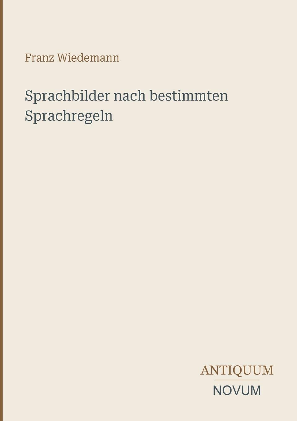 Sprachbilder nach bestimmten Sprachregeln