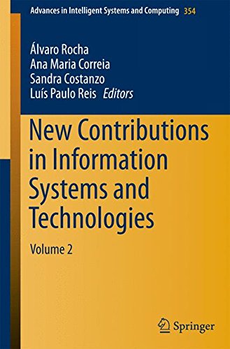 New Contributions in Information Systems and Technologies (Advances in Intelligent Systems and Computing)
