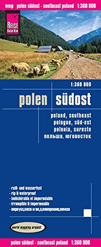 Reise Know-How Landkarte Polen, Südost (1:360.000): world mapping project