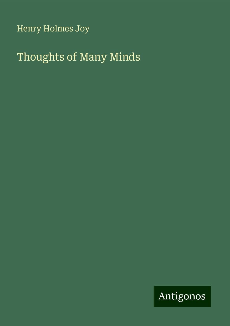 Thoughts of Many Minds