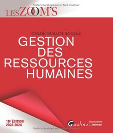 Gestion des ressources humaines : 2023-2024