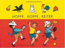 Hoppe, hoppe, Reiter: Kinderverse. Vierfarbiges Pappbilderbuch