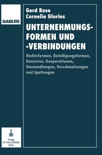 Unternehmungsformen und -verbindungen