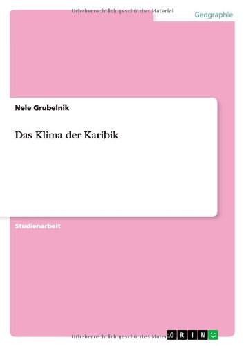 Das Klima der Karibik