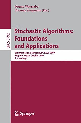 Stochastic Algorithms: Foundations and Applications: 5th International Symposium, SAGA 2009 Sapporo, Japan, October 26-28, 2009 Proceedings (Lecture Notes in Computer Science)