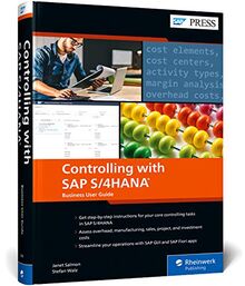 Controlling with SAP S/4HANA: Business User Guide (SAP PRESS: englisch)