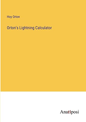 Orton's Lightning Calculator