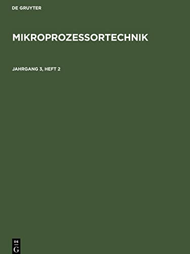 Mikroprozessortechnik, Jahrgang 3, Heft 2, Mikroprozessortechnik Jahrgang 3, Heft 2