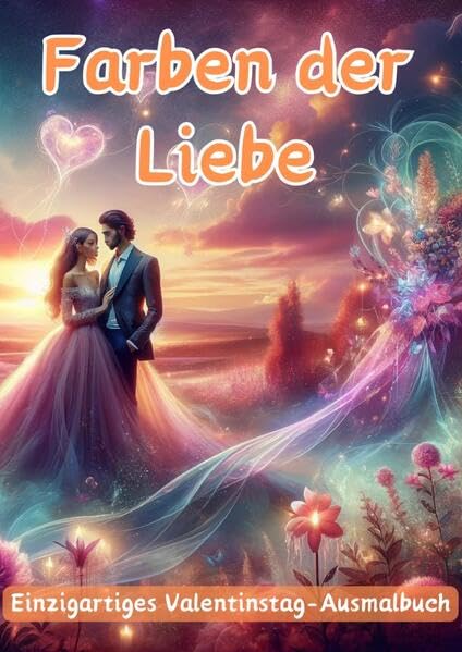Farben der Liebe: Einzigartiges Valentinstag-Ausmalbuch