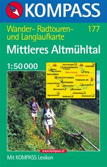 Kompass Karten, Mittleres Altmühltal