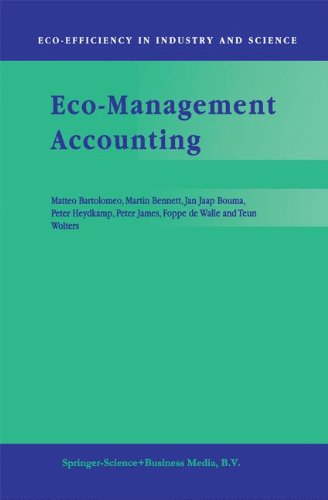 Eco-Management Accounting: Based upon the ECOMAC research projects sponsored by the EU’s Environment and Climate Programme (DG XII, Human Dimension of ... in Industry and Science, Band 3)
