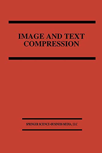 Image and Text Compression (The Springer International Series in Engineering and Computer Science, 176, Band 176)