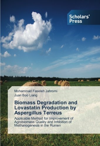 Biomass Degradation and Lovastatin Production by Aspergillus Terreus: Applicable Method for Improvement of Agrobiomass Quality and Inhibition of Methanogenesis in the Rumen