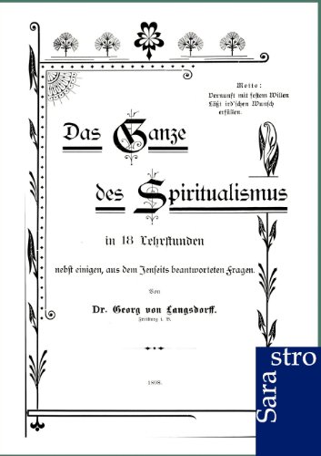 Das Ganze des Spiritualismus