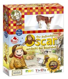 Oscar entdeckt den Bauernhof (mit Plastiktier)