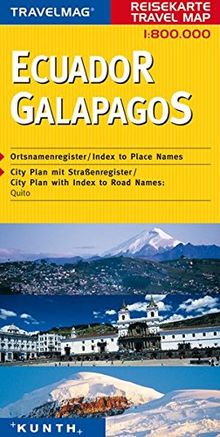 Reisekarte : Ecuador / Galapagos
