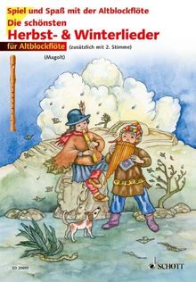 Die schönsten Herbst- und Winterlieder: 1-2 Alt-Blockflöten. von Roelcke, Christa  | Buch | Zustand sehr gut