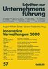 Innovative Verwaltungen 2000 (Schriften zur Unternehmensführung) (German Edition)