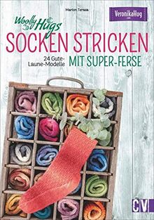 Woolly Hugs Socken stricken mit Super-Ferse: 24 Gute-Laune-Modelle von Hug, Veronika, Terasa, Marion | Buch | Zustand sehr gut