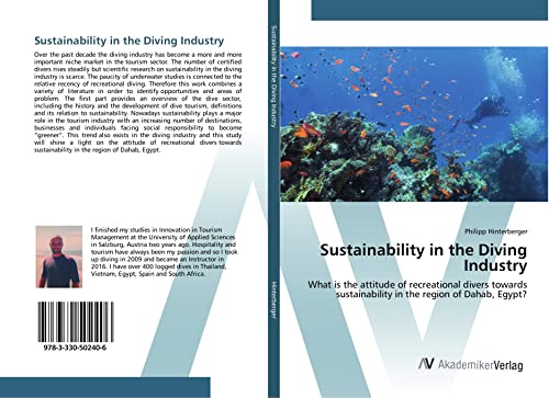 Sustainability in the Diving Industry: What is the attitude of recreational divers towards sustainability in the region of Dahab, Egypt?