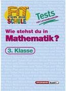 Fit für die Schule, Tests mit Lernzielkontrolle, Mathematik, 3. Klasse