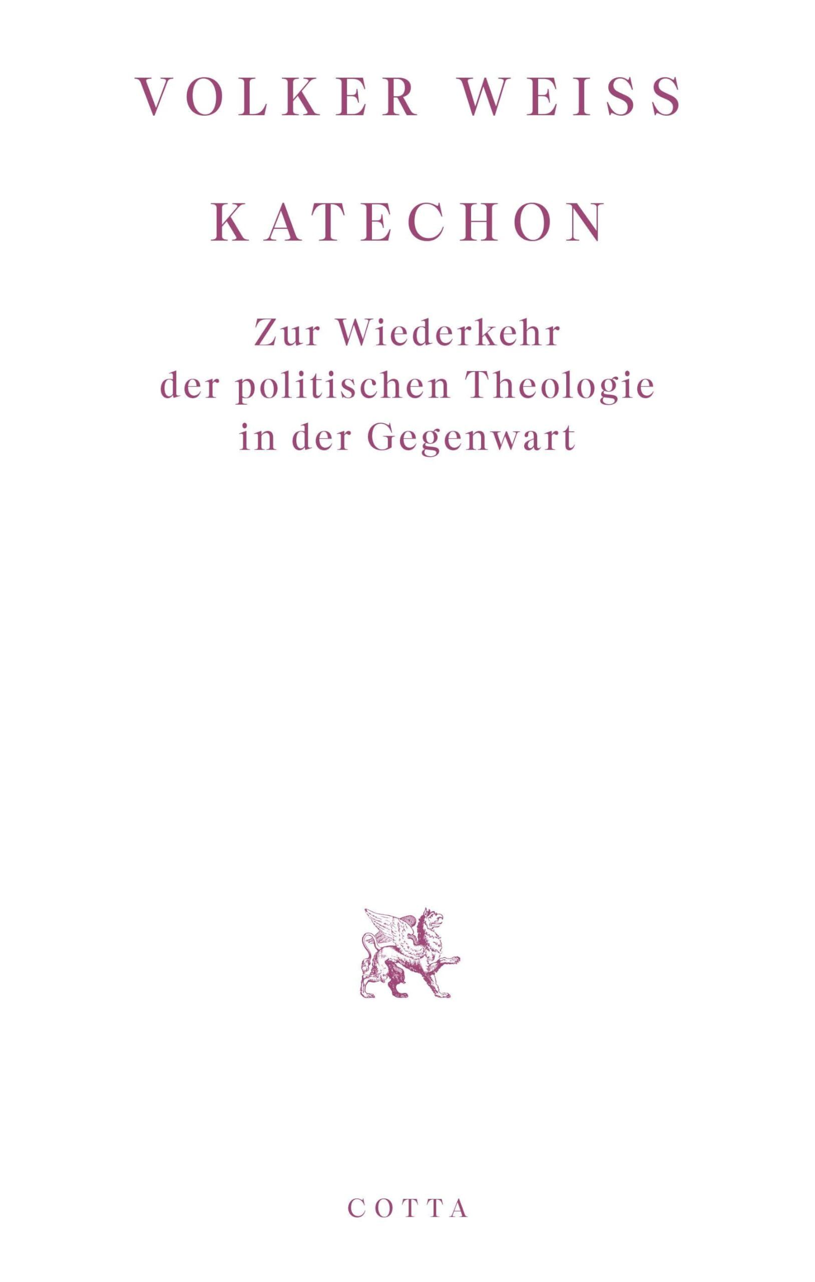 Weiß, Volker: Katechon