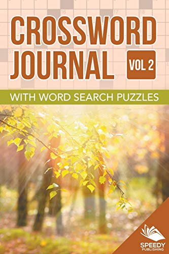 Crossword Journal Vol 2 with Word Search Puzzles