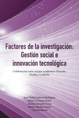 Factores de la investigación: Gestión social e innovación tecnológica: Colaboración entre cuerpos académicos Tlaxcala, Puebla y Coahuila