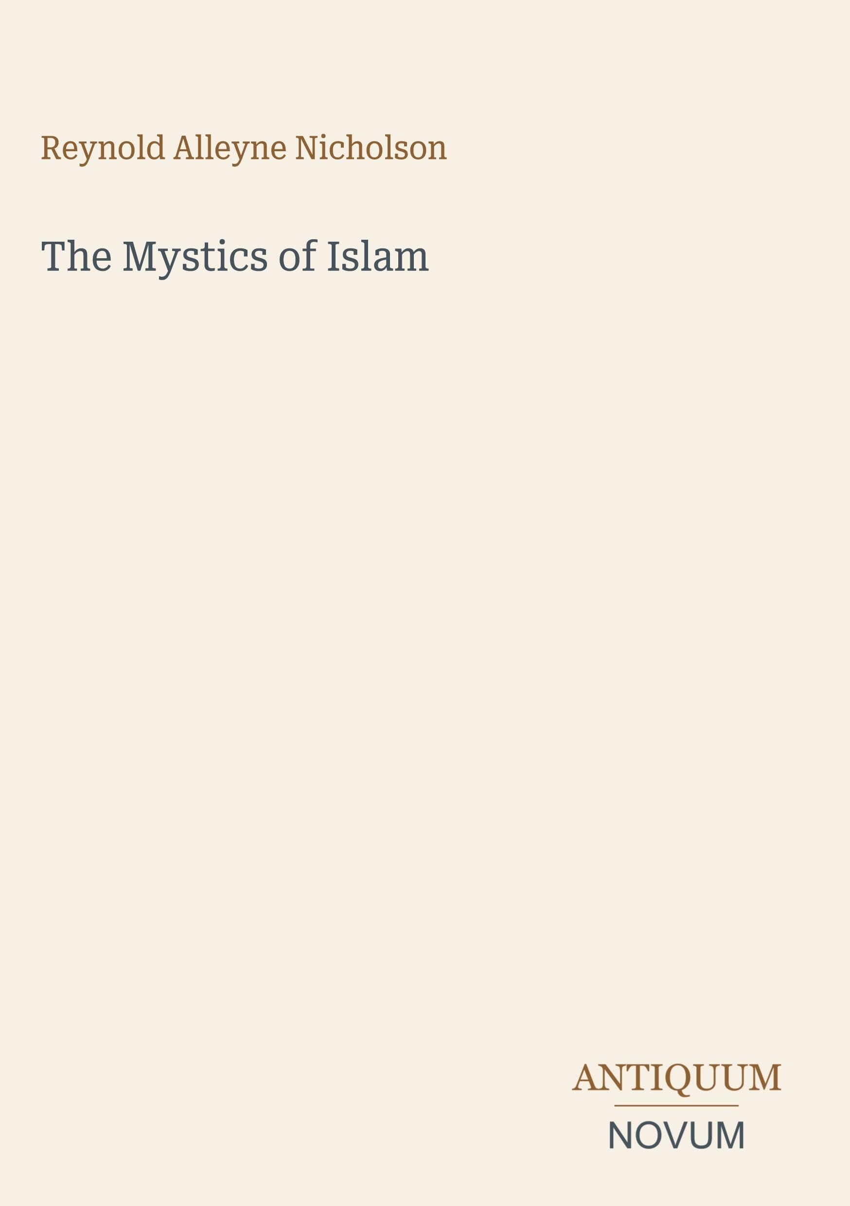 The Mystics of Islam