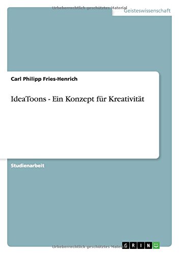 IdeaToons - Ein Konzept für Kreativität