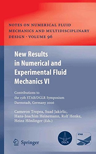 New Results in Numerical and Experimental Fluid Mechanics VI: Contributions to the 15th STAB/DGLR Symposium Darmstadt, Germany 2006 (Notes on Numerical Fluid Mechanics and Multidisciplinary Design)