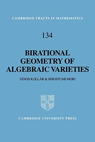 Birational Geometry Algebraic Var (Cambridge Tracts in Mathematics, Band 134)