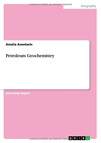 Petroleum Geochemistry