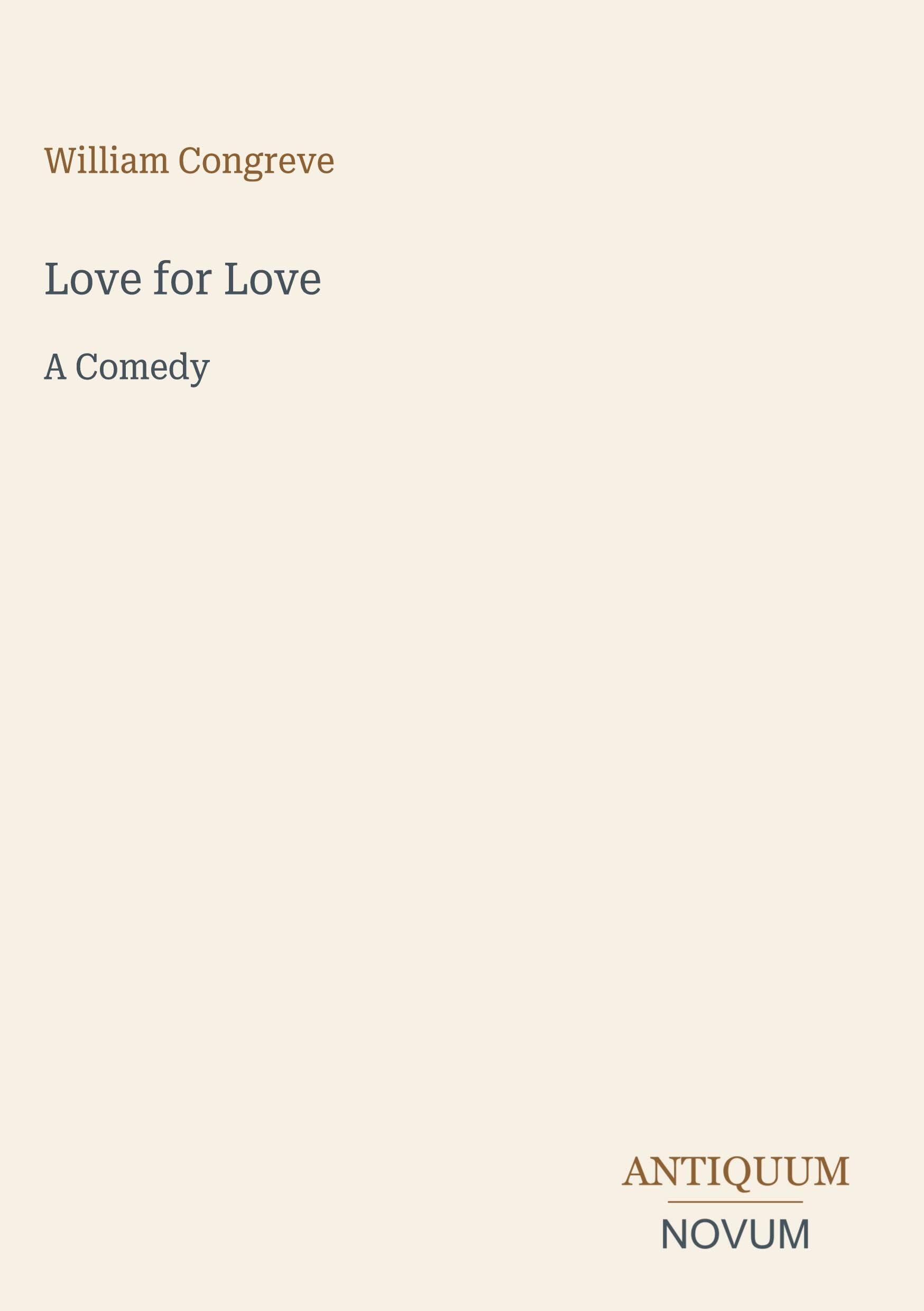 Love for Love