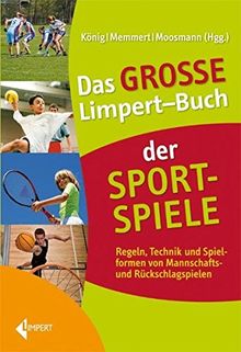 Das große Limpert-Buch der Sportspiele: Regeln, Technik und Spielformen von Mannschafts- und Rückschlagspielen