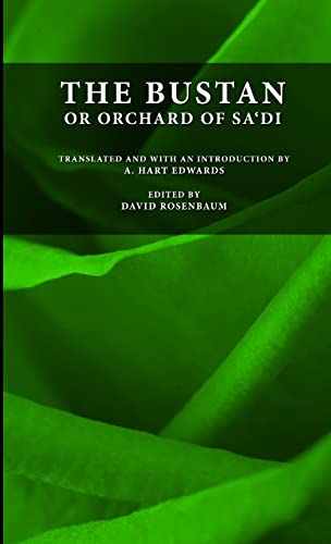 The Bustan Or Orchard Of Sa'di