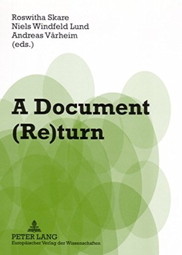 A Document (Re)turn: Contributions from a Research Field in Transition